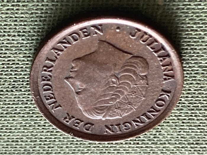  Münze Umlaufmünze Niederlande 1 Cent 1967   