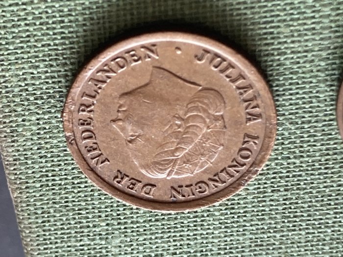  Münze Umlaufmünze Niederlande 1 Cent 1961   