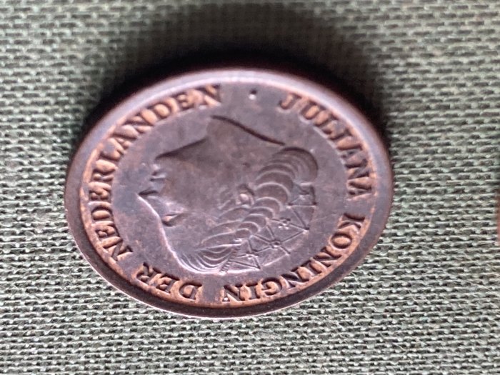 Münze Umlaufmünze Niederlande 1 Cent 1964   
