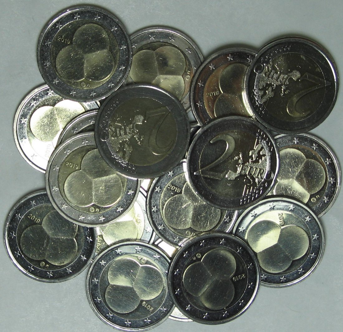 2 euro Finland 2019 – 100 years of Constitution x 20 piecs   