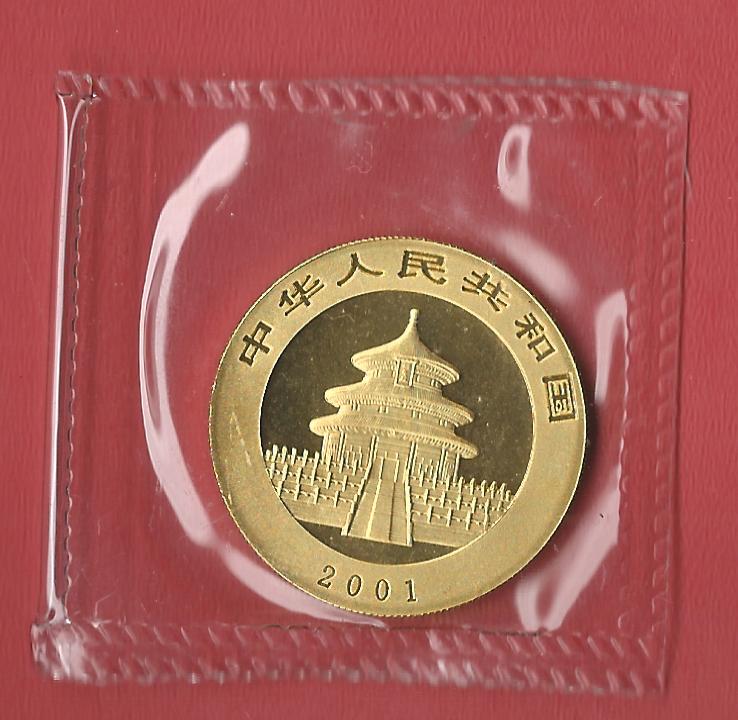  China 100 Yuan 2001 Koblenzer Muenzen Studio Münzankauf Koblenz Frank Maurer AL227   