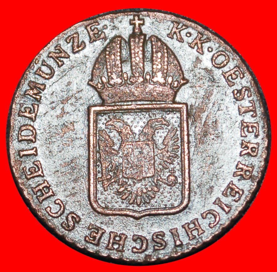  Ⰶ SLOVAKIA EAGLE: AUSTRIA ★ 1/4 KREUZER 1816S! FRANCIS I (1804-1835) ★LOW START ★ NO RESERVE!   