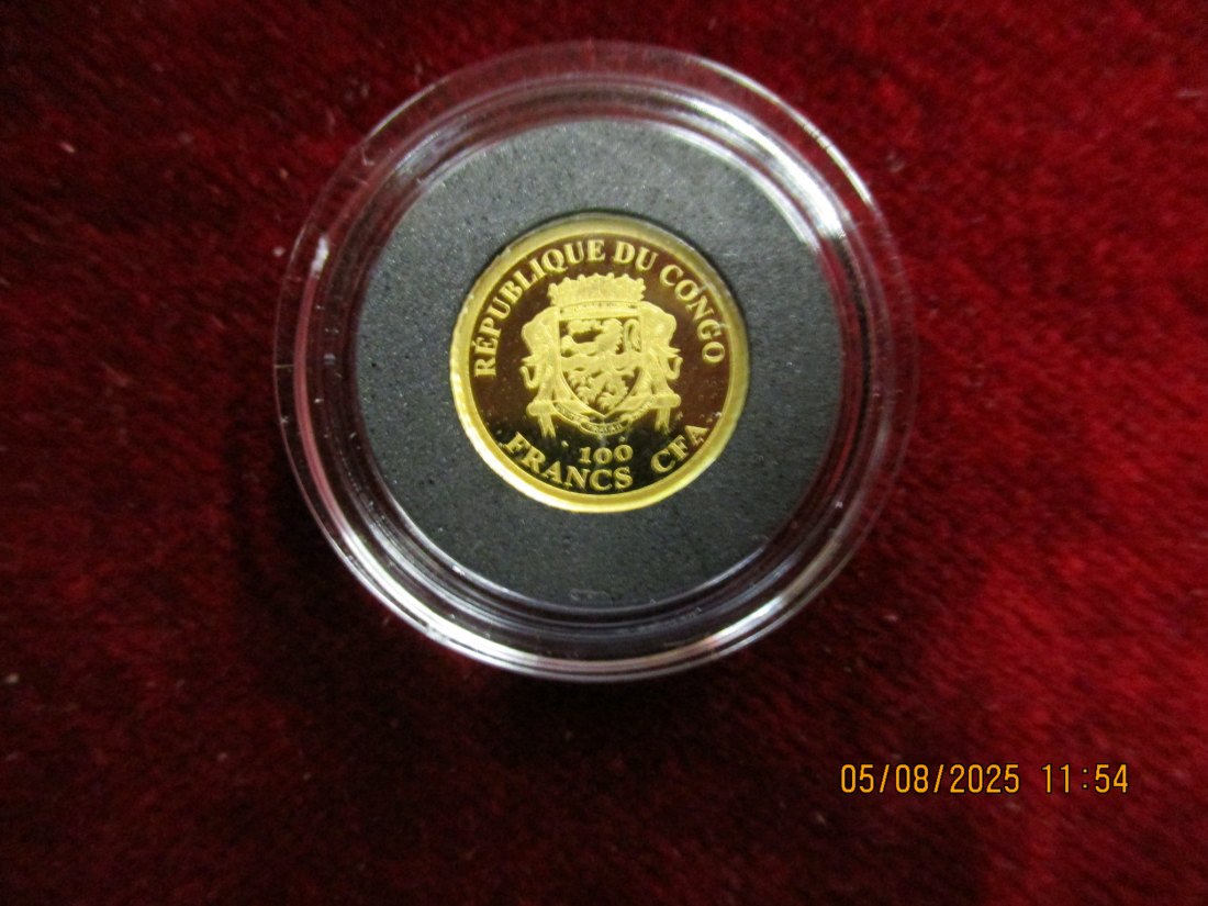  Anlagegold Goldmünze 999er Gewicht: 0,311 Gramm /F8   