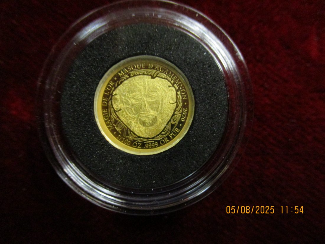  Anlagegold Goldmünze 999er Gewicht: 0,311 Gramm /F9   
