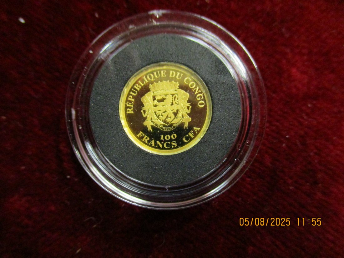  Anlagegold Goldmünze 999er Gewicht: 0,311 Gramm /F11   
