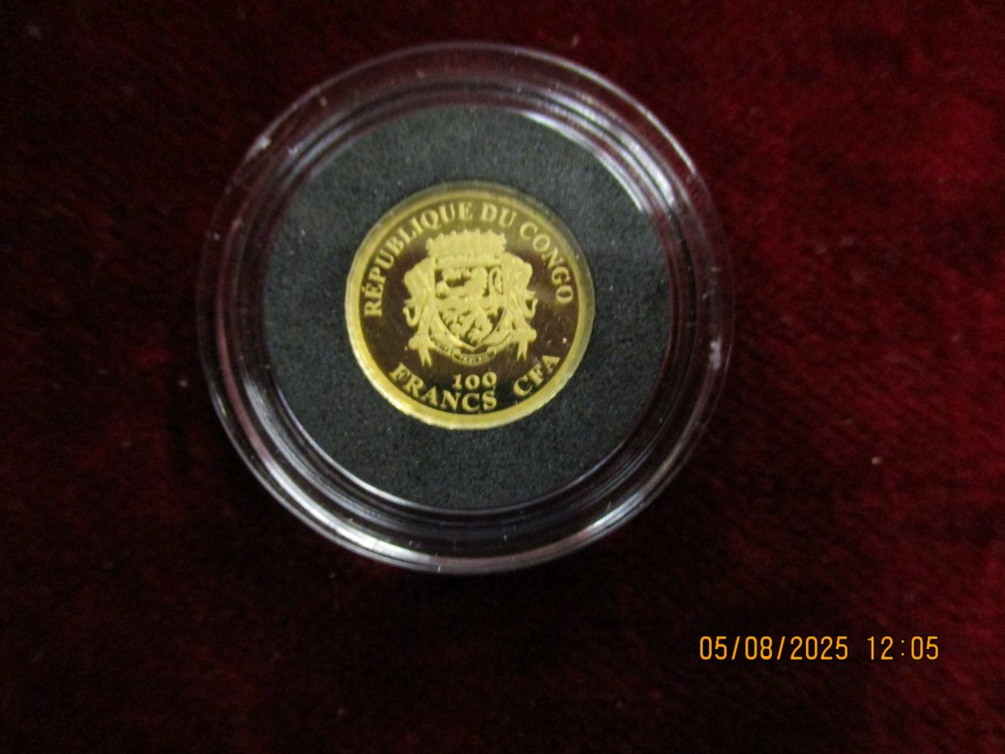 Anlagegold Goldmünze 999er Gewicht: 0,311 Gramm /F13   