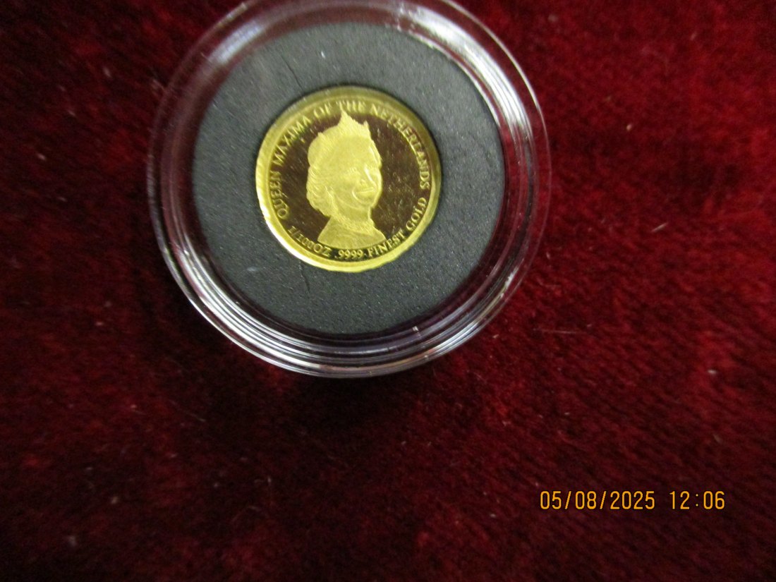  Anlagegold Goldmünze 999er Gewicht: 0,311 Gramm /F15   