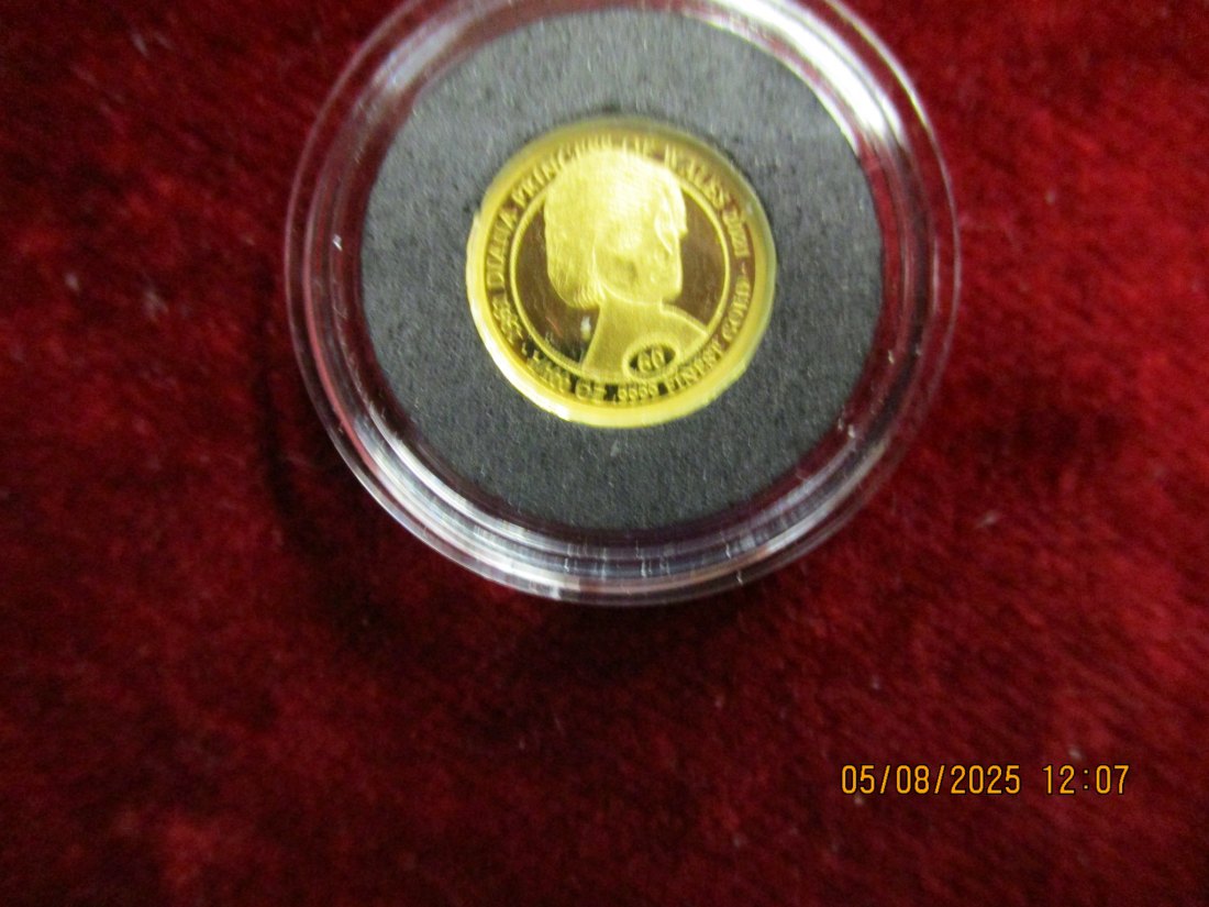  Anlagegold Goldmünze 999er Gewicht: 0,311 Gramm /F16   