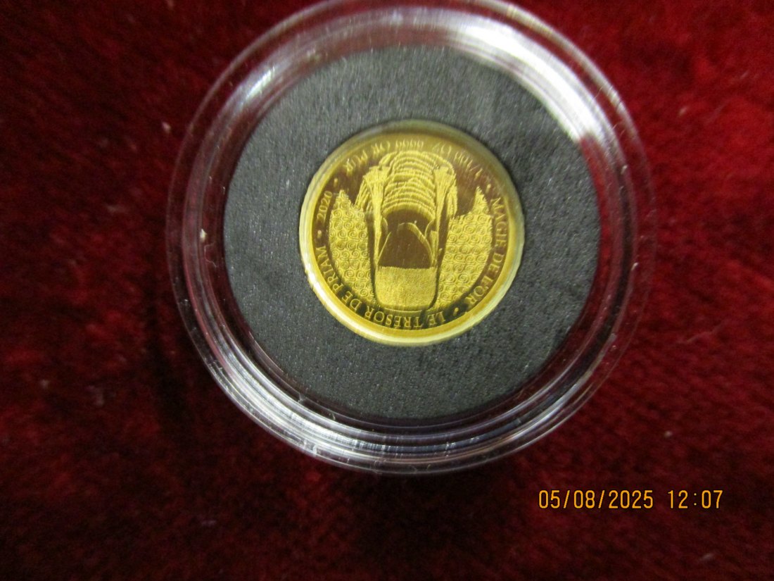  Anlagegold Goldmünze 999er Gewicht: 0,311 Gramm /F17   