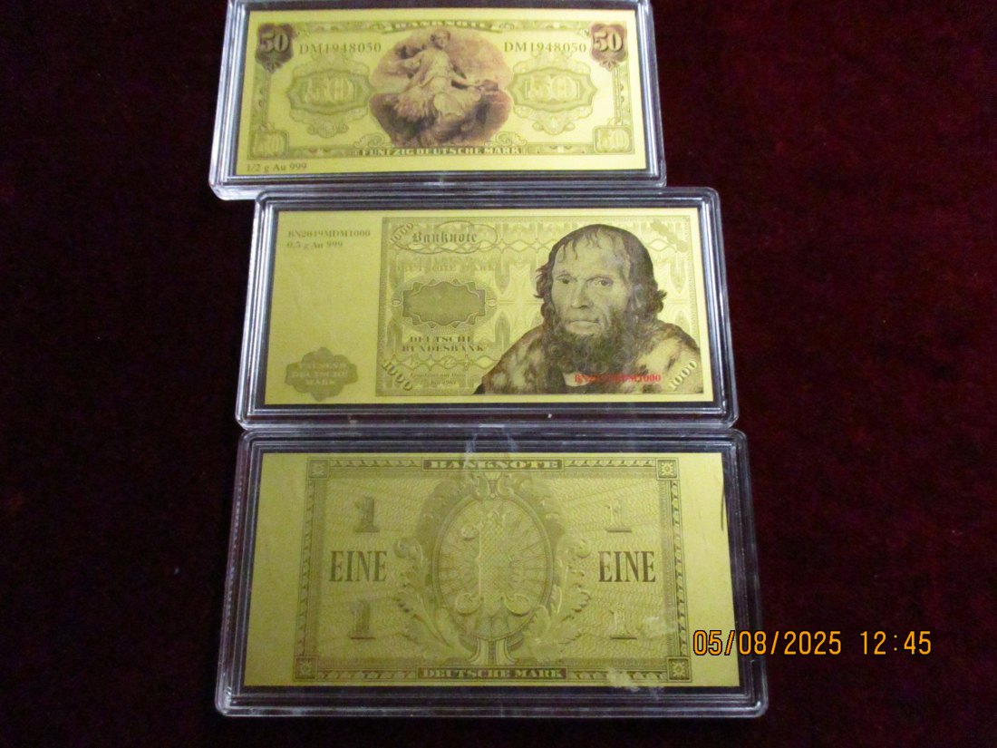  Anlagegold 1,5 Gramm in Barren Banknoten 999er Gold siehe Foto / F21   