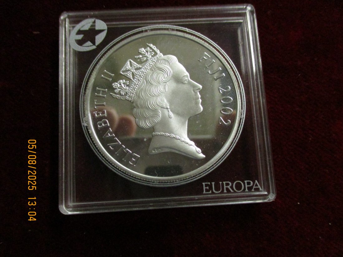  10 Dollars Fiji 2002 Wildlife 925er Silber Gewicht: 28,28 Gramm   