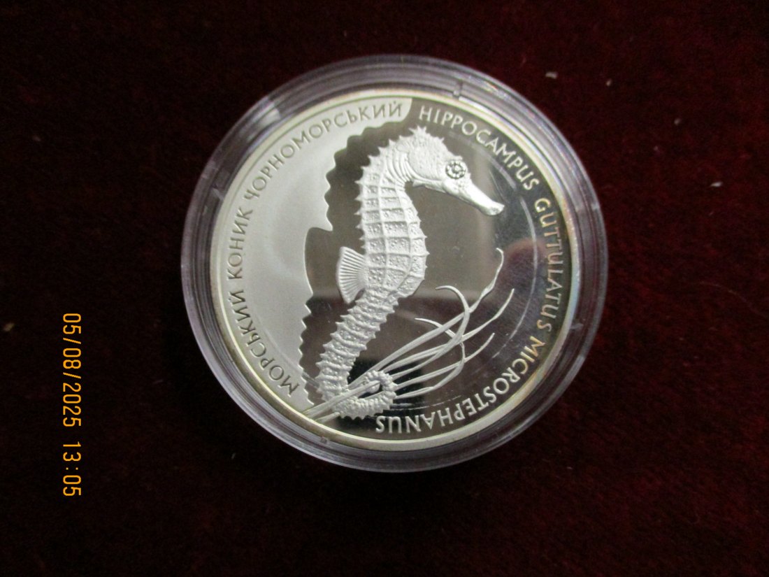  10 Hrywnja 2003 - 925er Silber Tiermotiv Gewicht: 31,1 Gramm   