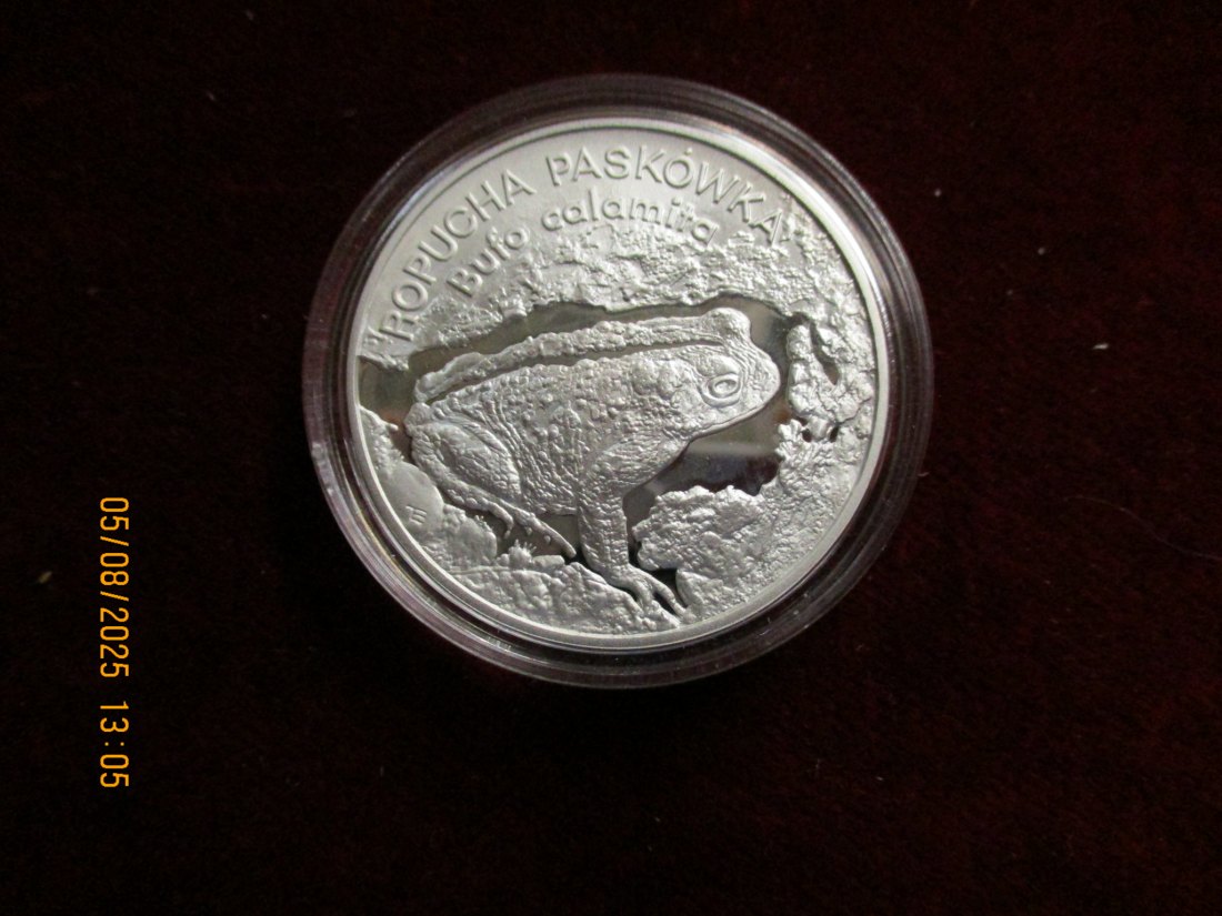  20 Zloty 1998 Polen - 925er Silber Tiermotiv Gewicht: 28,21 Gramm   