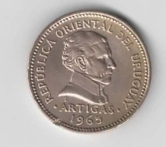 1 Peso Uruguay 1965 (N368)   