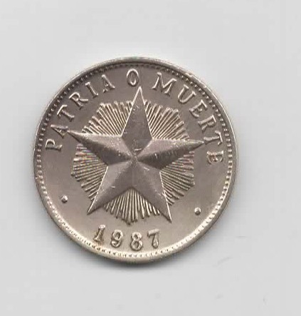  1 Peso Kuba 1987 (N371)   