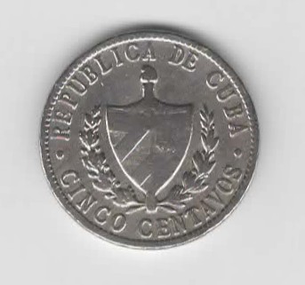  5 centavos Kuba 1946 (N372)   