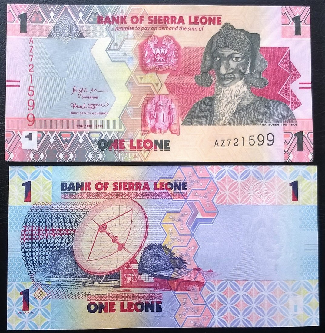  Siera Leone 1 Leone 2022 UNC   
