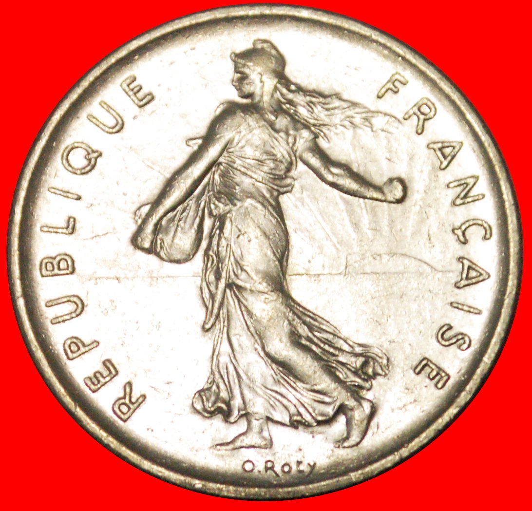  Ⰶ SOWER (1959-2001): FRANCE ★ 5 FRANCS 1993 NOT SILVER ERROR! LOW START ★ NO RESERVE!   