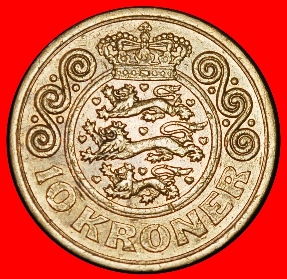 Ⰶ LOINS (1994-1999): DENMARK ★10 CROWNS 1997 DIE B! MARGRETHE II (1972-2024)★LOW START ★ NO RESERVE!   