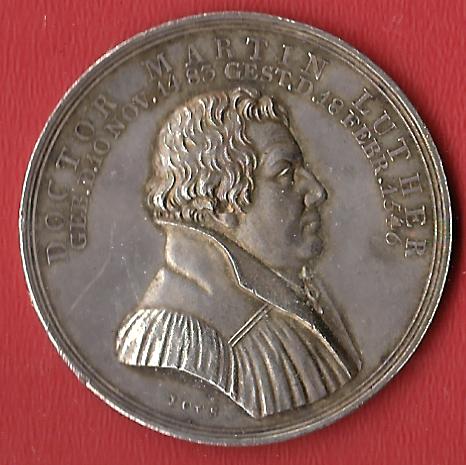  Luther 1817 Loos Silber rar Koblenzer Muenzen Studio Münzankauf Koblenz Frank Maurer AL229   