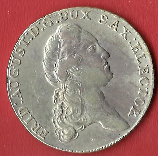  Sachsen Thaler 1786 vz-st rar Koblenzer Muenzen Studio Münzankauf Koblenz Frank Maurer AL233   