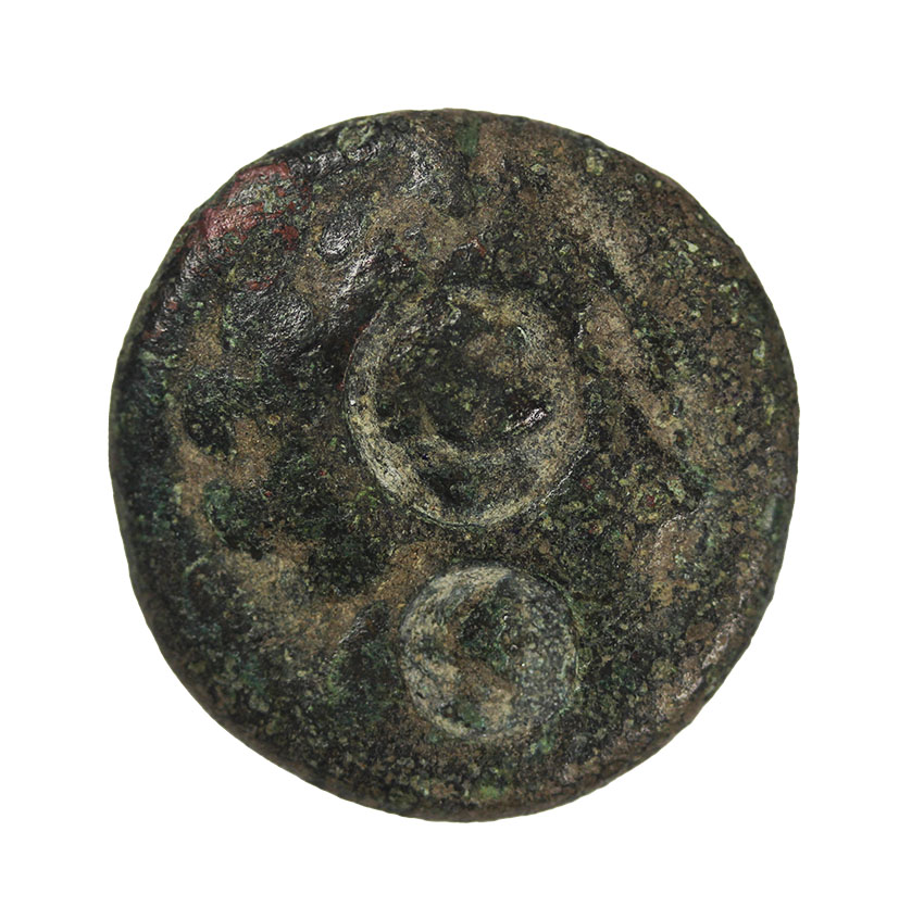  Ancient Greece, Kallitis,Thrace ,um 300 BC, AE 22, 6,32 g.,Countermark   