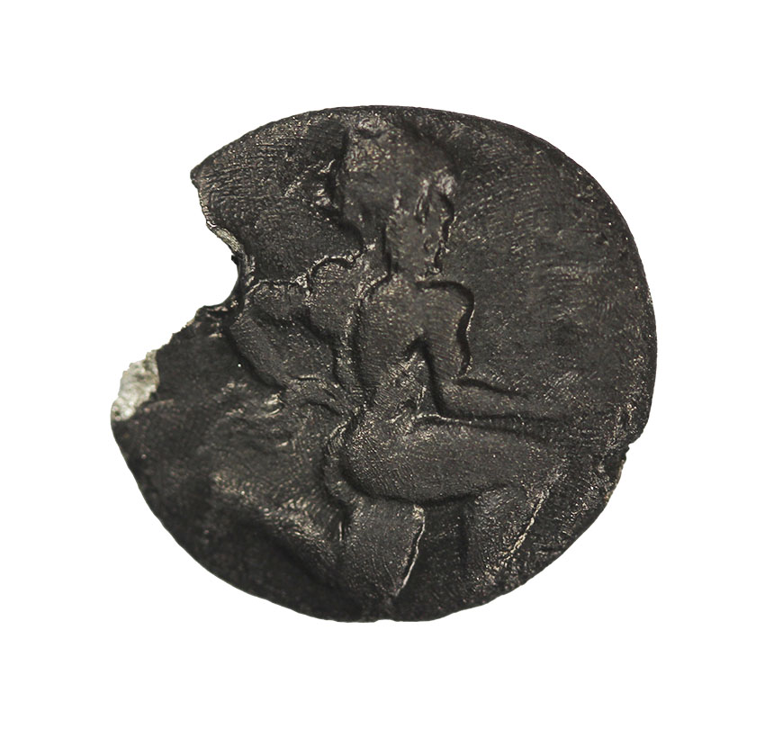  Ancient Greece,Thasos,Thrace 450 -425 BC, AR Obol, o,68 g.   