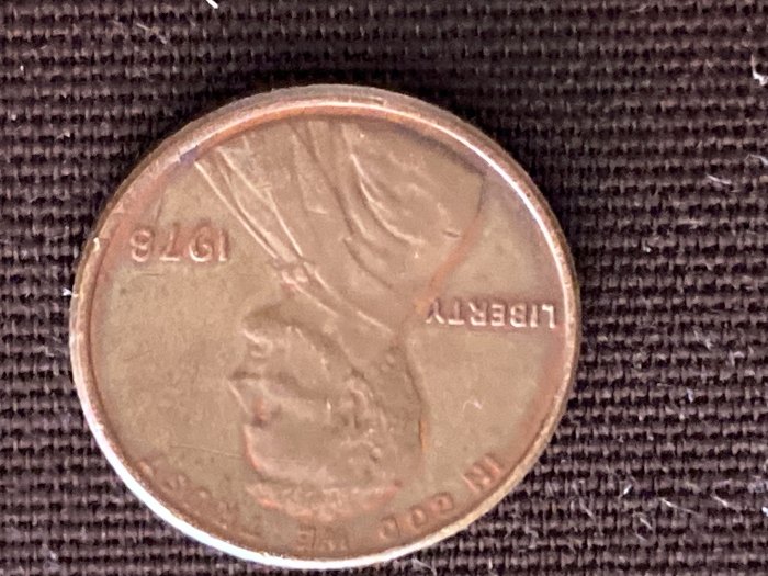  Münze Umlaufmünze USA 1 Cent 1978 ohne Münzzeichen   