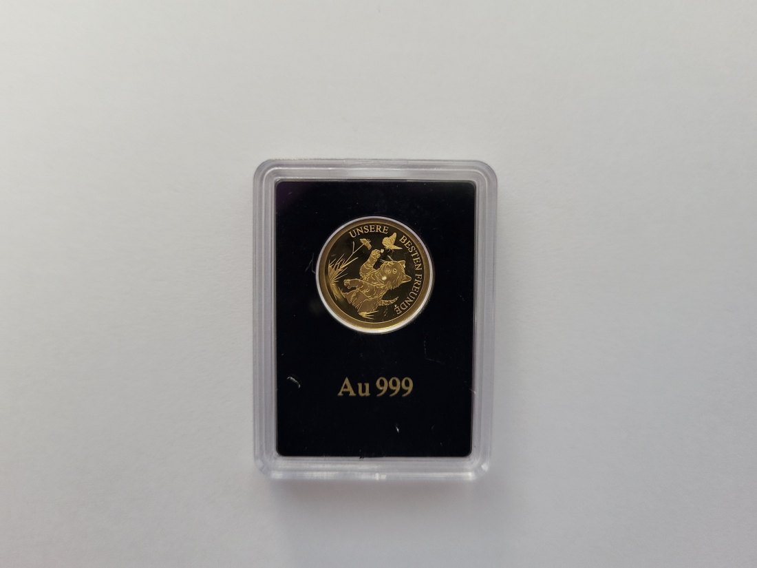 Goldmünze 1/200 Oz Unsere besten Freunde 986 Österreich Spittalgold9800 (5527   