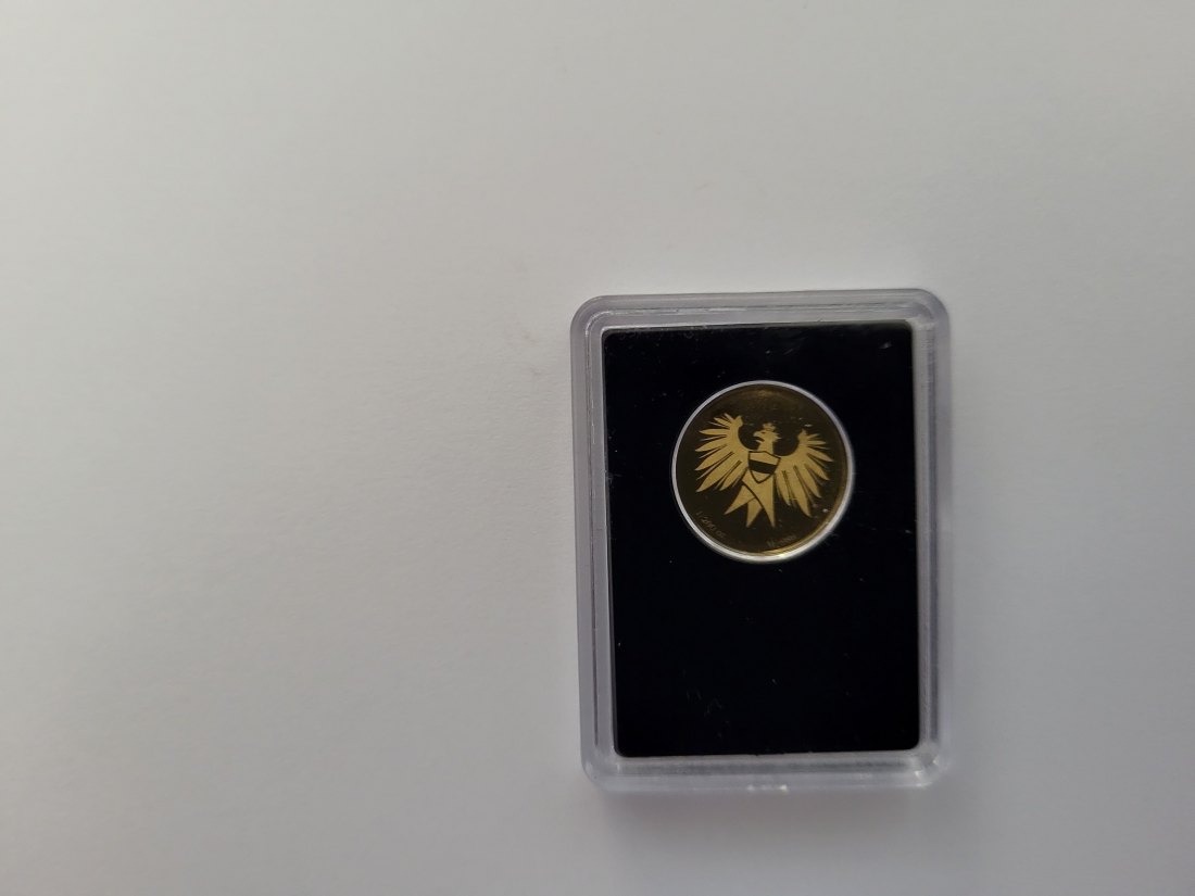  Goldmünze 1/200 Oz Höchste Wasseerfälle 986 Österreich Spittalgold9800 (5527   