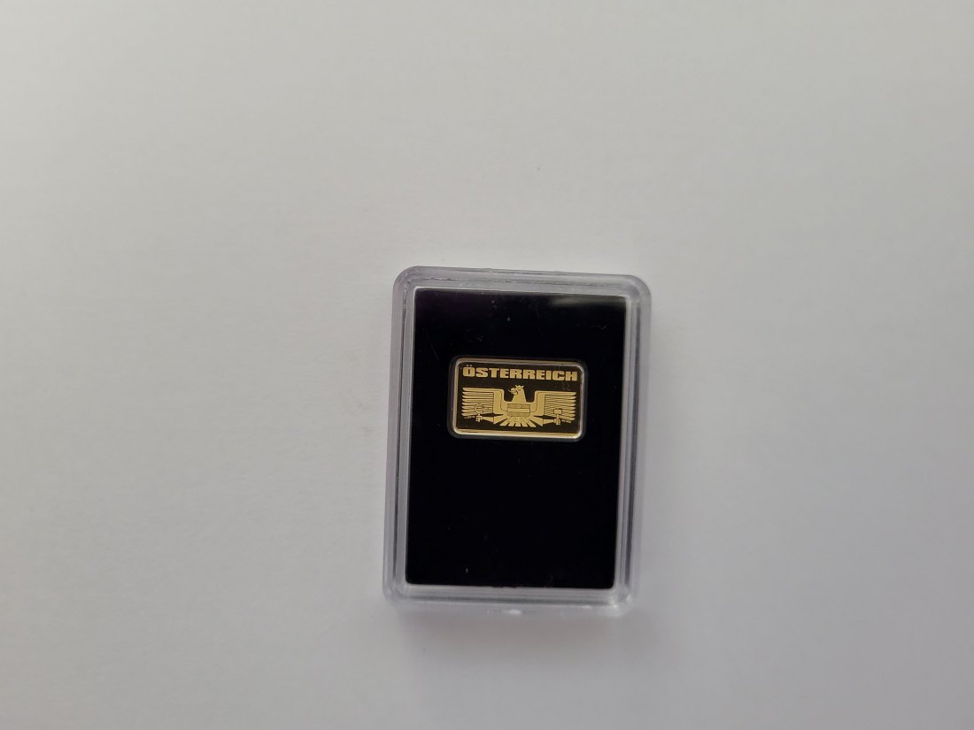  Goldbarren 1/200 Oz Schloss Schönbrunn 986 Österreich Spittalgold9800 (5527   