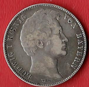  Bayern 1/2 Gulden 1838 Koblenzer Muenzen Studio Münzankauf Koblenz Frank Maurer AL239   
