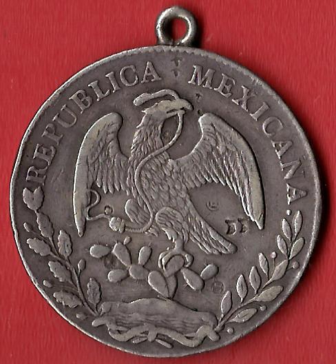  Mexico 8 Reales 1869 Koblenzer Muenzen Studio Münzankauf Koblenz Frank Maurer AL240   