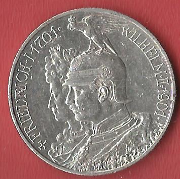  2 Mark Preussen 1901 Koblenzer Muenzen Studio Münzankauf Koblenz Frank Maurer AL248   