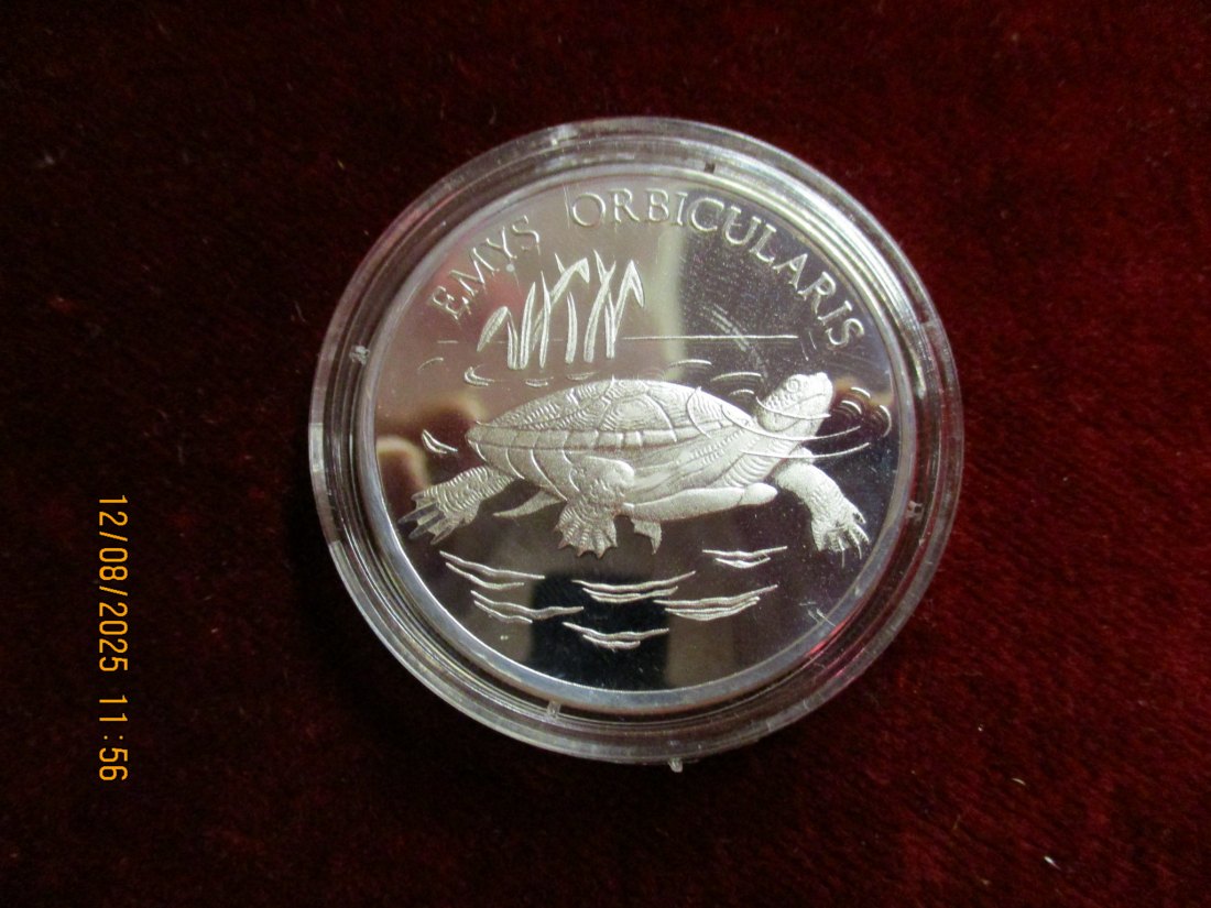  Türkei 10.000.000 Lira, 2001 925er Silber 31,47 Gramm   