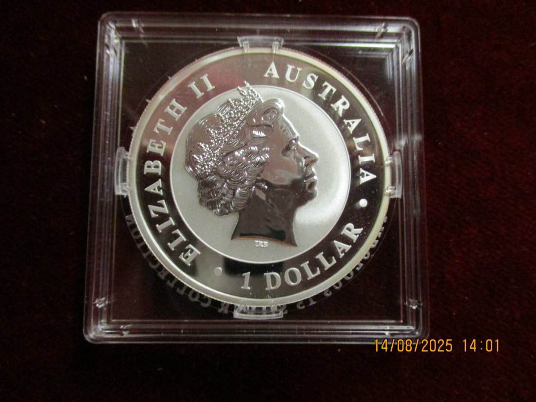  1 Dollar Australien 2011 Koala Gewicht: 31,1g   
