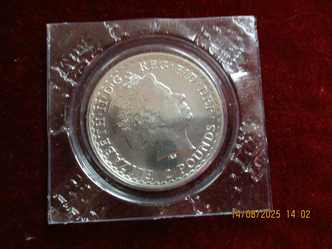  England 2 Pounds Lunar Year of the Horse 2014 Gewicht: 31,1g   