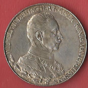  2 Mark Wilhelm 1913  Koblenzer Muenzen Studio Münzankauf Koblenz Frank Maurer AL263   