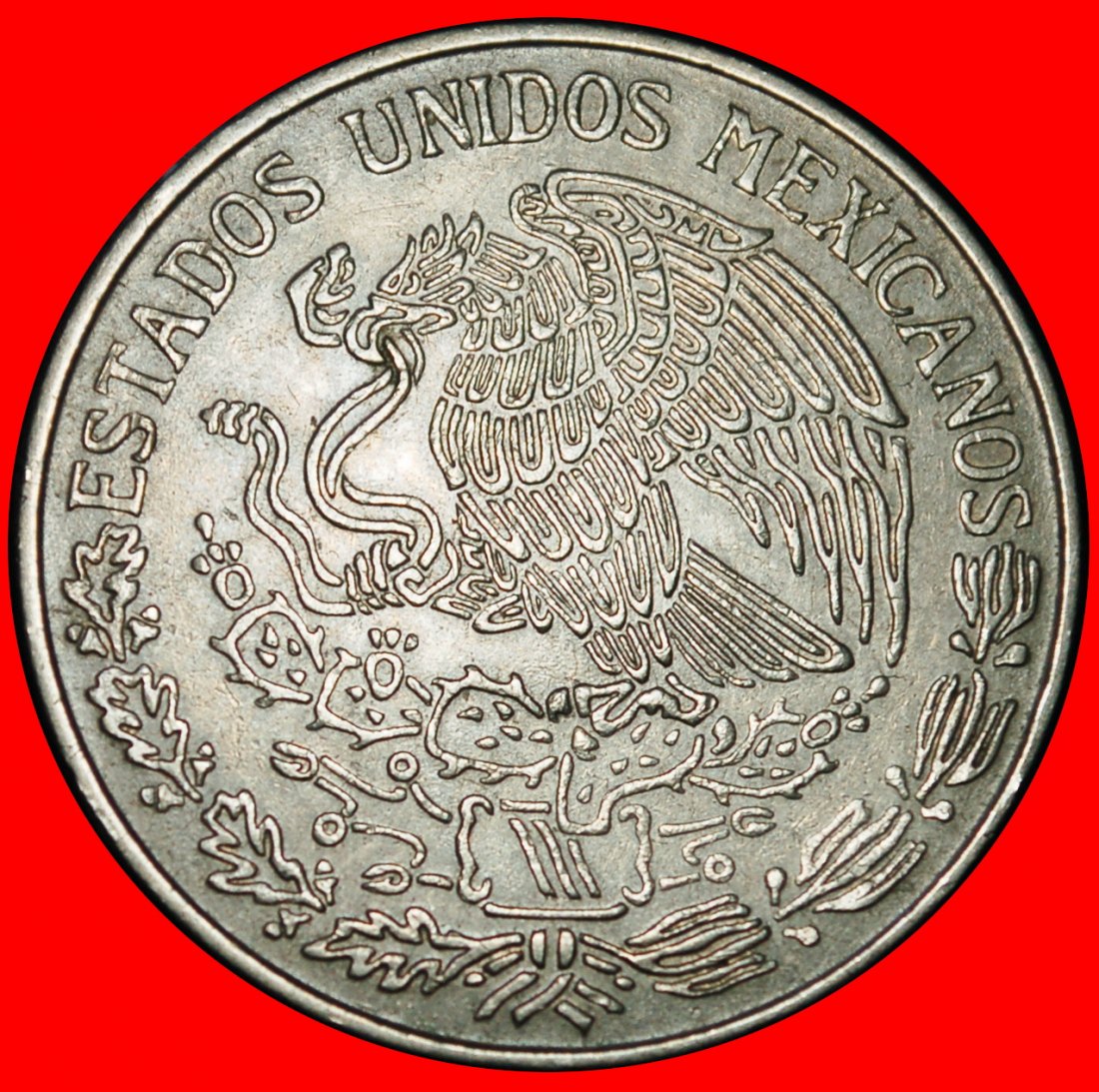  Ⰶ EAGLE (1970-1983): MEXICO ★ 1 PESO 1972 MORELOS (1765-1815) DISCOVERY COIN★LOW START ★ NO RESERVE!   