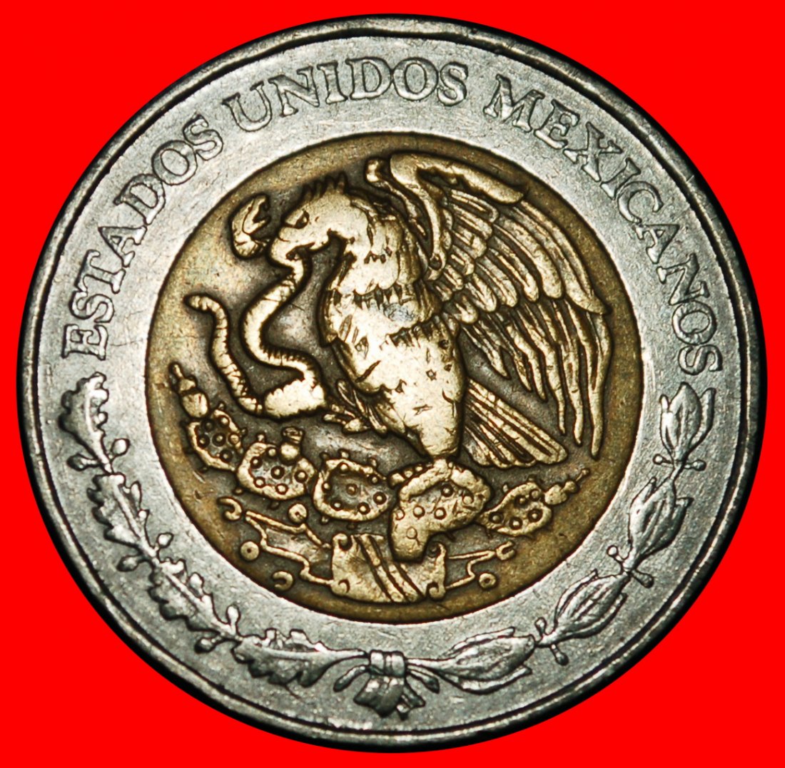  Ⰶ SUN STONE (1992-2025): MEXICO ★ 5 NEW PESOS 1994! DISCOVERY COIN! ★LOW START ★ NO RESERVE!   