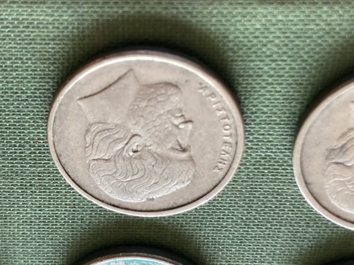 Münze Münzen Umlaufmünze Griechenland 5 Drachmen 1976   