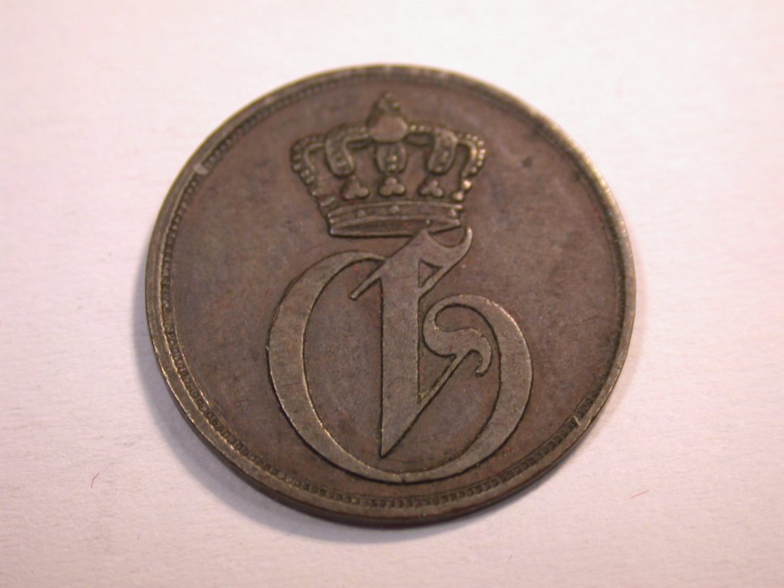  J10  Mecklenburg-Strelitz  1 1/2 Pfennig in f.vz/vz  RR   Originalbilder   