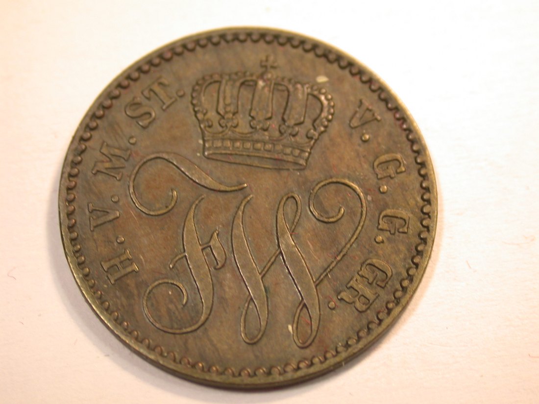  J10  Mecklenburg-Strelitz  3 Pfennig 1864 A in ss/ss-vz  Originalbilder   