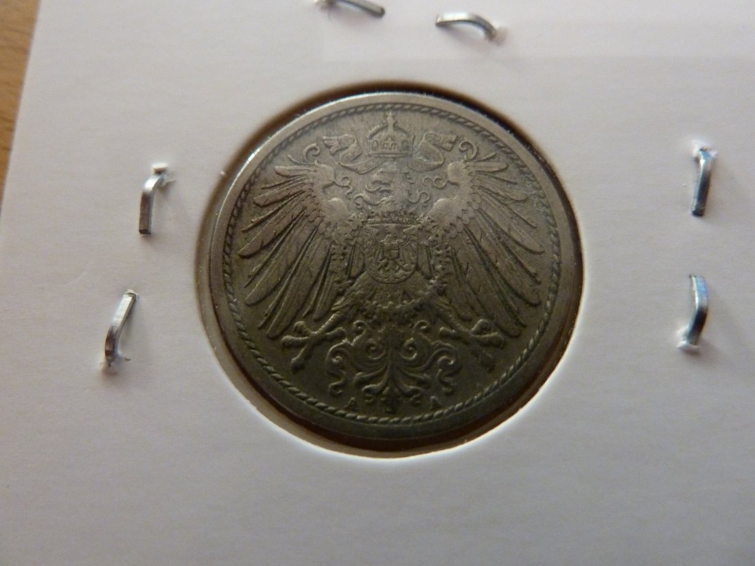  Kaiserreich 10 Pfennig 1910 -A- Jaeger 13. Vorzüglich   