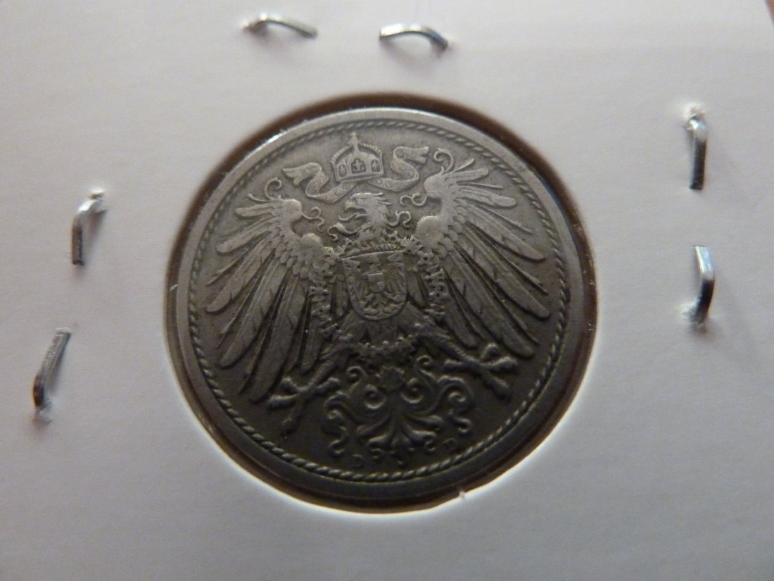 Kaiserreich 10 Pfennig 1911 -D- Jaeger 13. Vorzüglich   