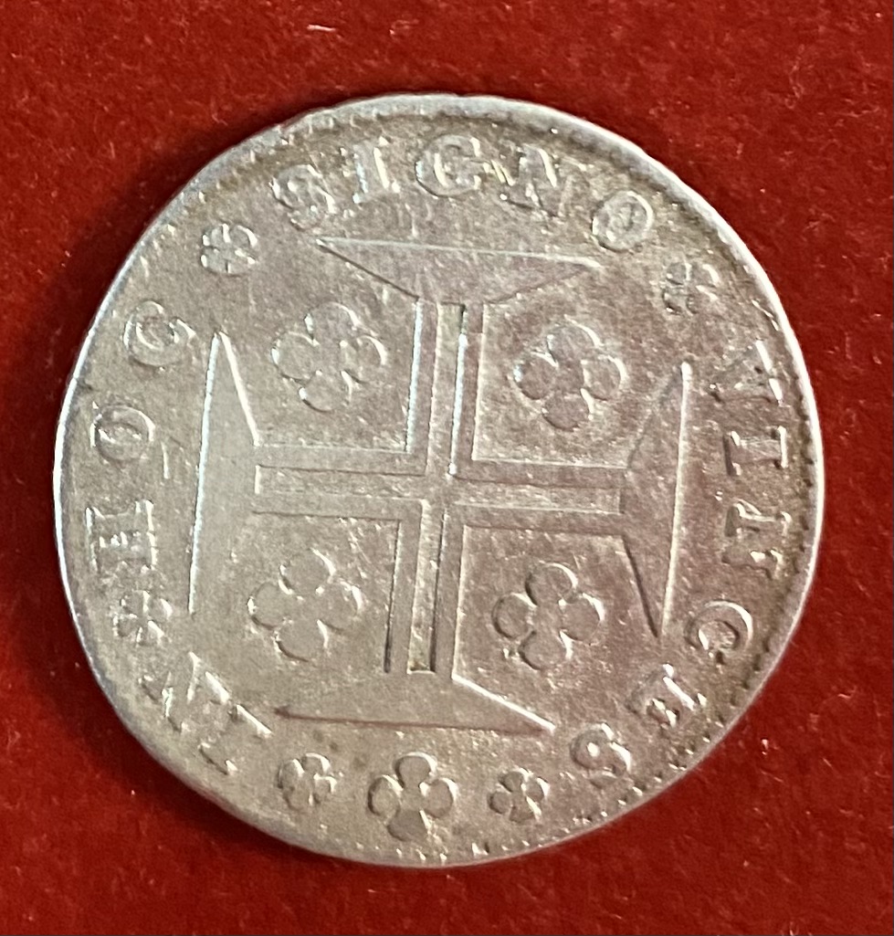 PORTUGAL - 200 RÉIS - 1766 - SILVER   
