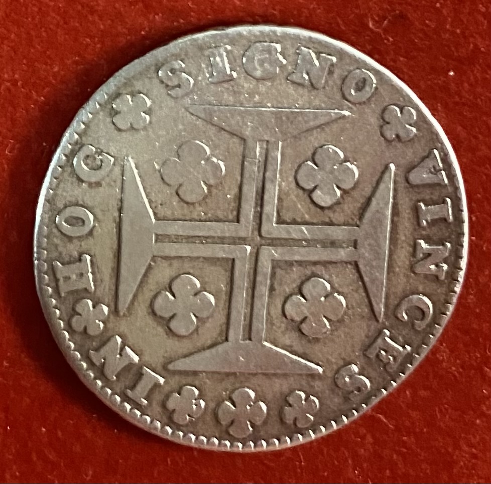  PORTUGAL - 200 RÉIS - 1753 - SILVER   