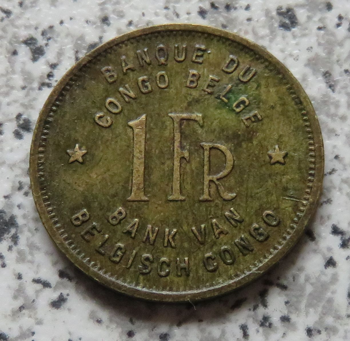  Belgisch-Congo 1 Franc 1944 / Belgisch-Kongo 1 Franc 1944   