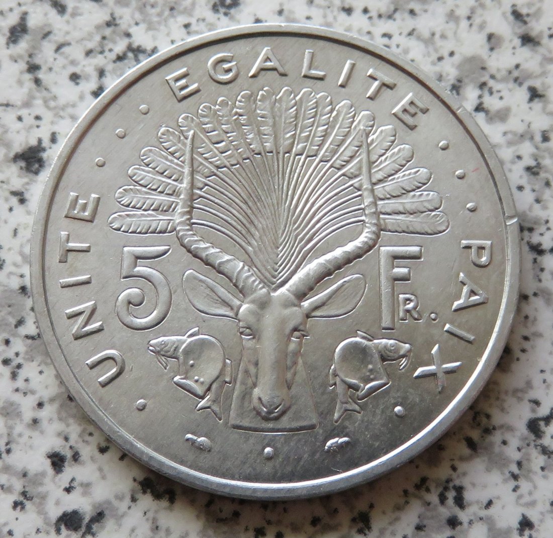  Djibouti 5 Francs 1991 / Dschibuti 5 Francs 1991   