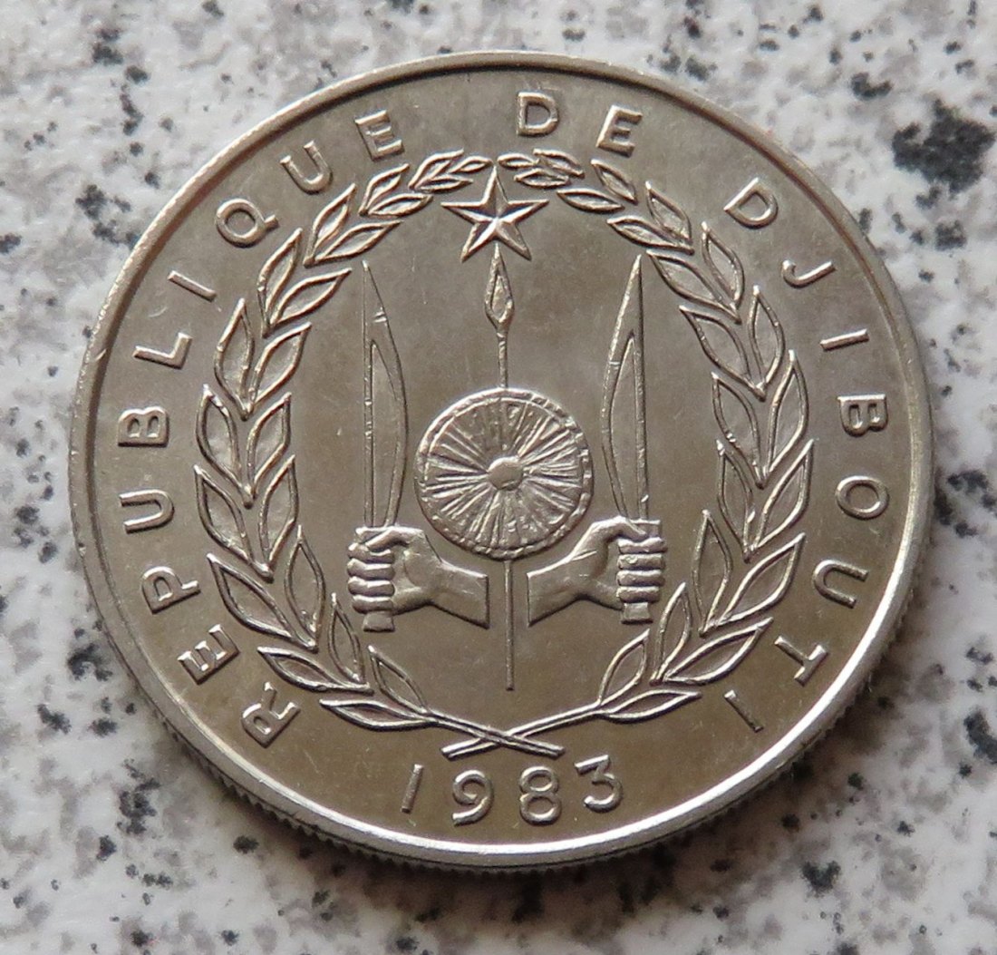  Djibouti 50 Francs 1983 / Dschibuti 50 Francs 1983   